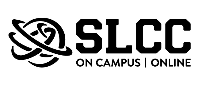 SLCC On Campus Online Logo (Horizontal) (Black)