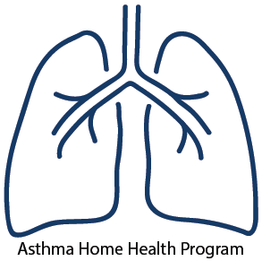 Graphic for the Asthma Home Health Program