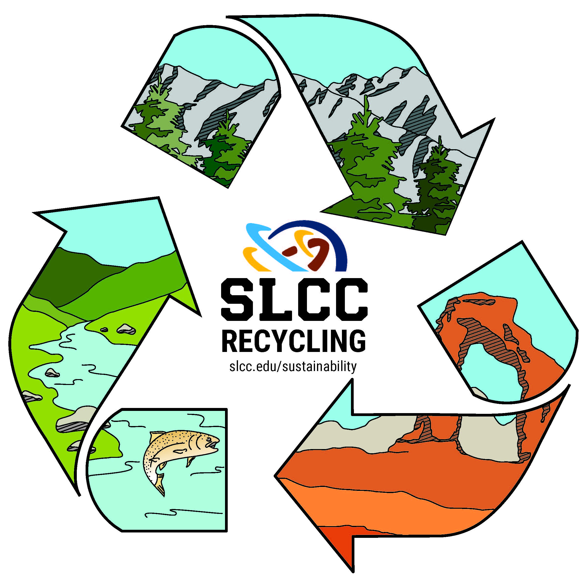 SLCC Recycling Logo