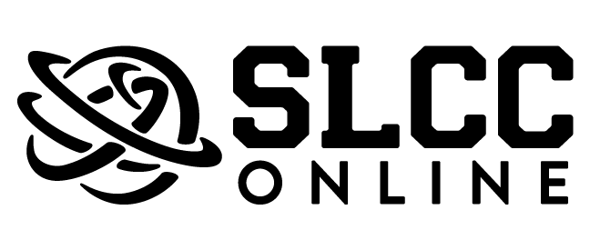 SLCC Online Logo (Horizontal) (Black)